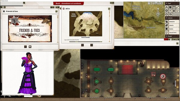 Fantasy Grounds - Deadlands The Weird West: Showdown at Sundown Adventure