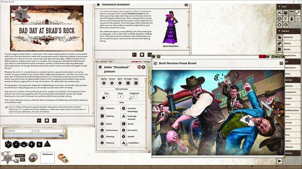 Fantasy Grounds - Deadlands The Weird West: Showdown at Sundown Adventure