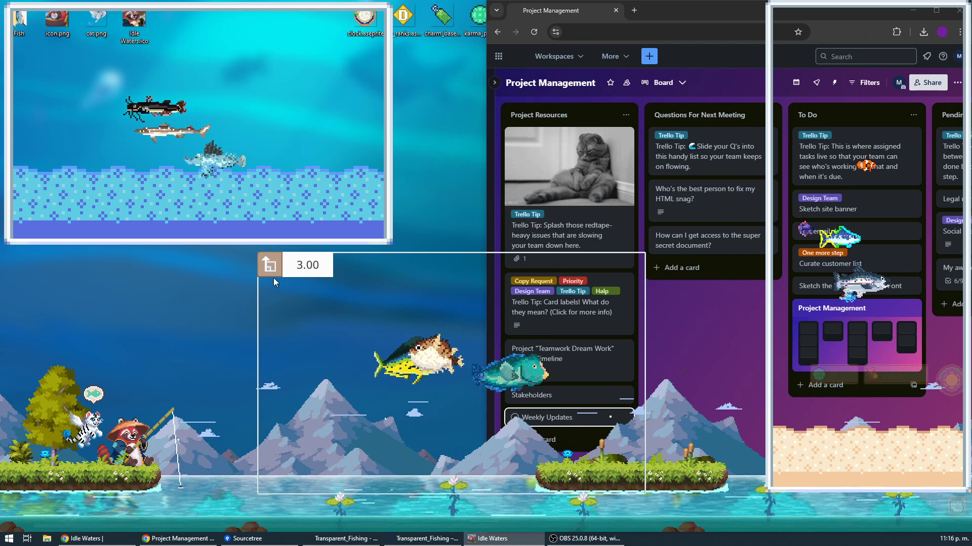 Idle Waters screenshot #3