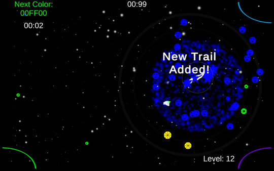 Space Trail Fireworks.