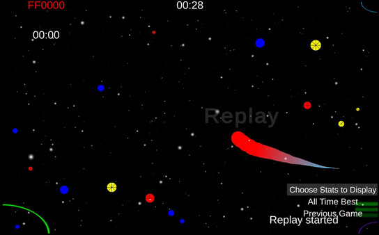 Space Trail Fireworks.
