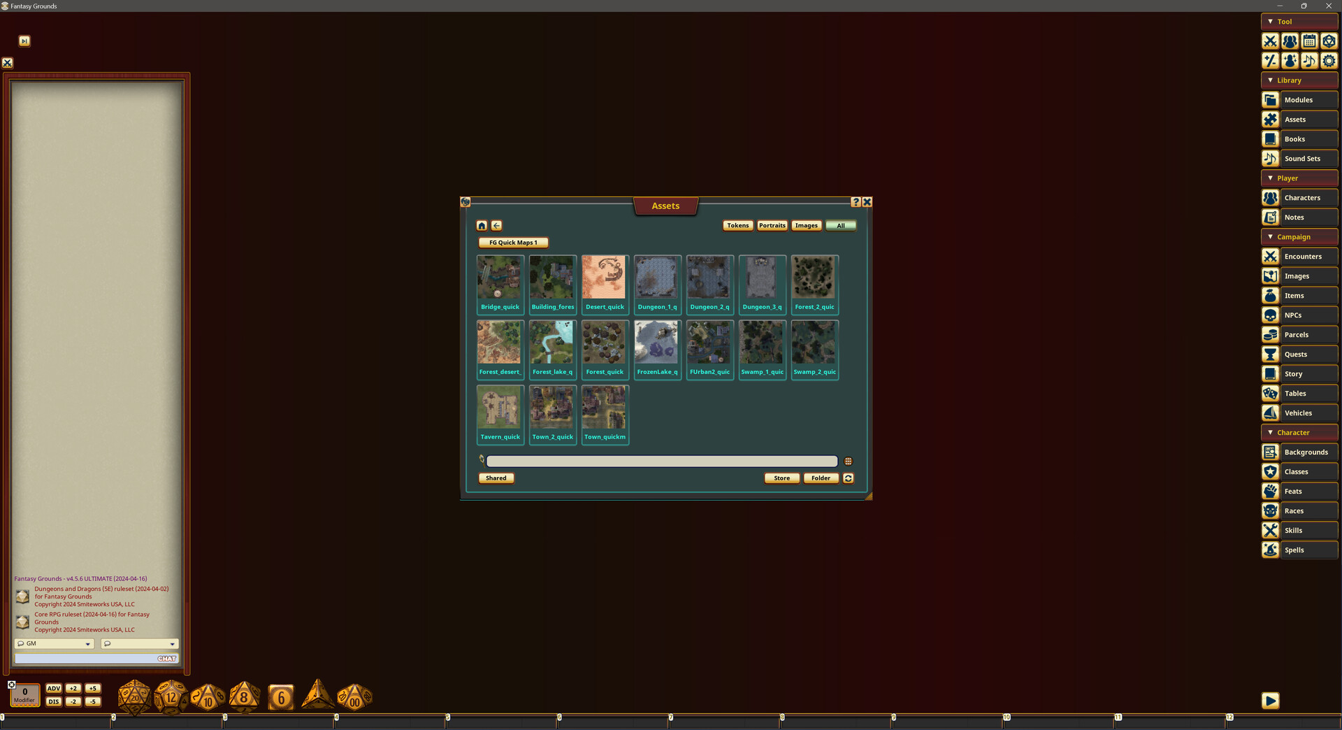 Fantasy Grounds - FG Quick Maps Pack 1のスクリーンショット 1