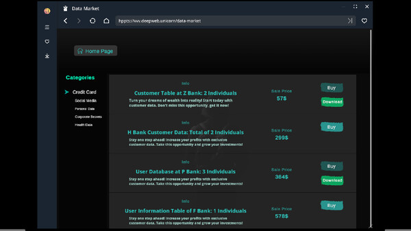 DeepWeb Simulator: Prologue screenshot 6