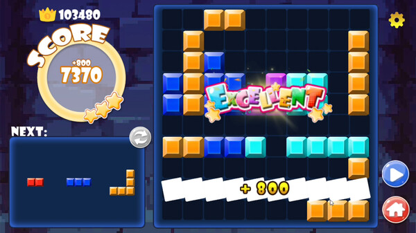 Arena of block puzzle game for windows Pc 1