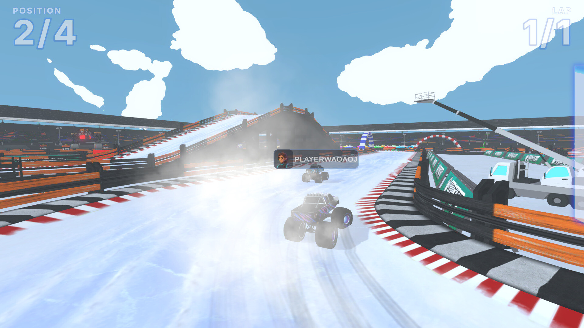 SuperTrucks Multiplayer Racing screenshot #2