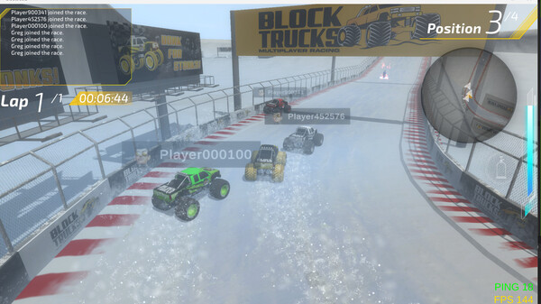 Block Trucks Multiplayer Racing screenshot 6