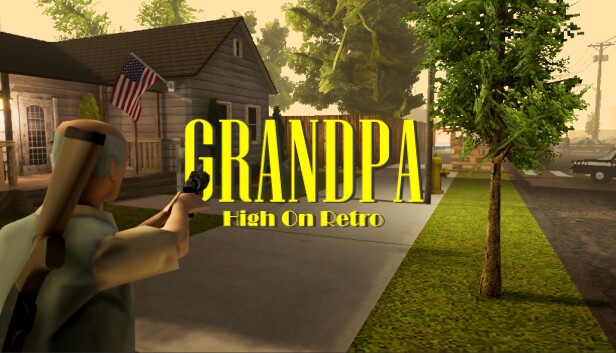 Trailer Grandpa High on Retro