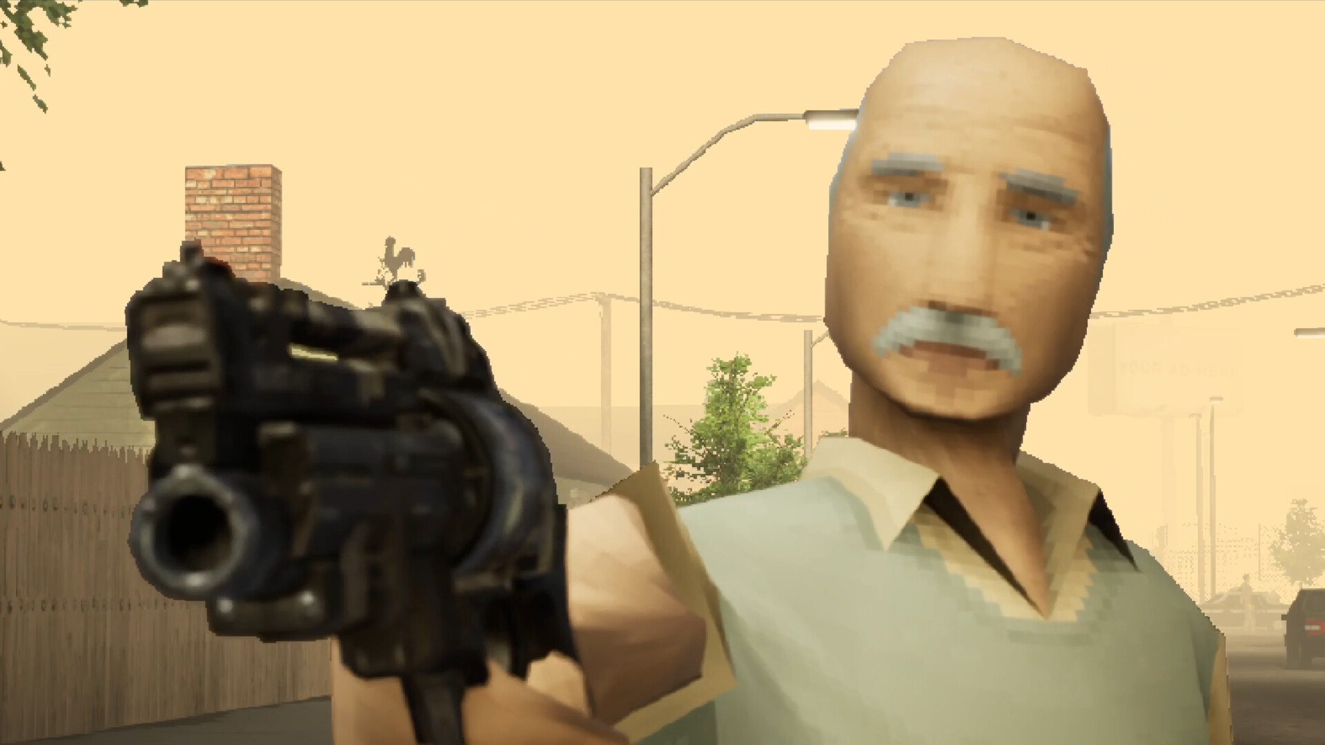Grandpa High on Retro gameplay screenshot 1