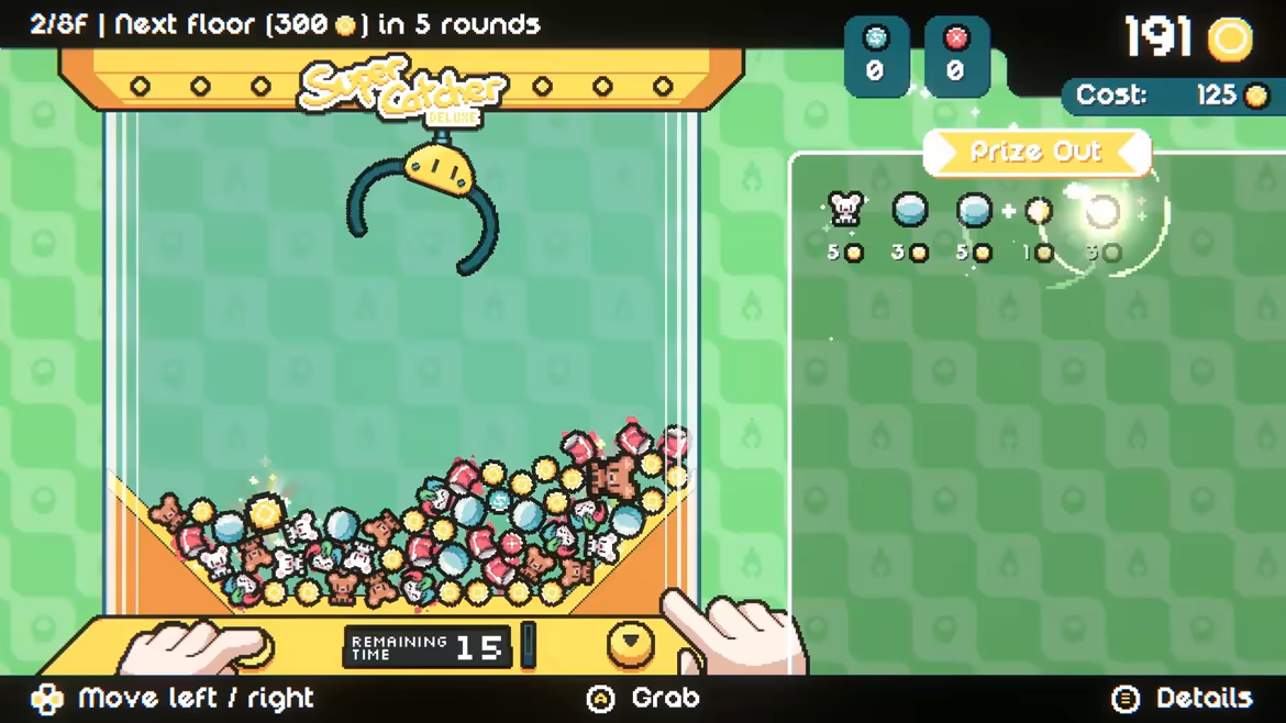 Cupiclaw 丘比娃娃机 中文 抓娃娃机肉鸽卡组构筑游戏