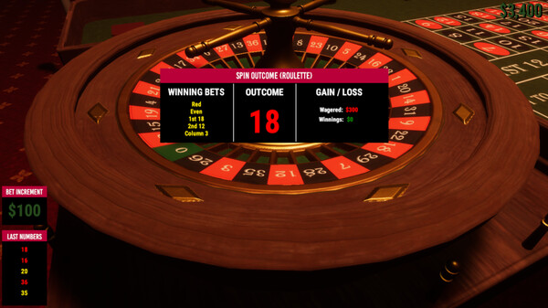 Roulette Simulator 2025