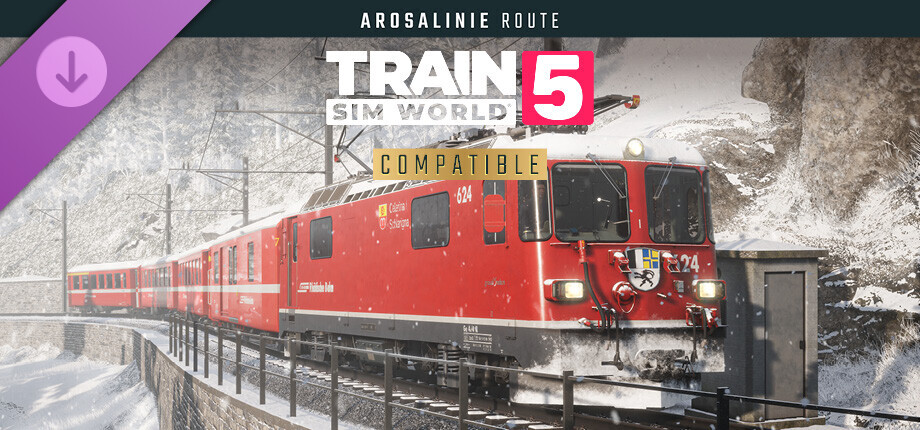 Train Sim World® 5: Arosalinie: Chur - Arosa Route Add-On cover art