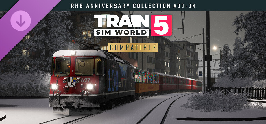 Train Sim World® 5: RhB Anniversary Collection Add-On cover art