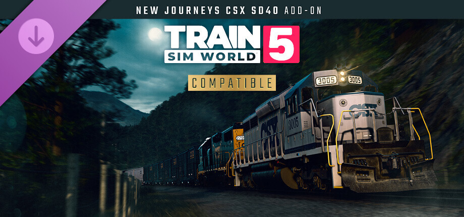 Train Sim World® 5: New Journeys - CSX SD40 Add-On cover art