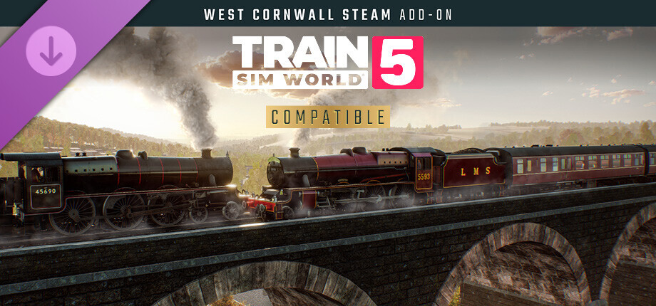 Train Sim World® 5: West Cornwall Steam Railtour Add-On cover art