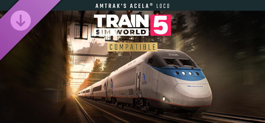 Train Sim World® 5: Amtrak's Acela® cover art