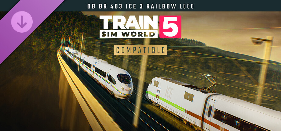 Train Sim World® 5: DB BR 403 ICE 3 Railbow Add-On cover art