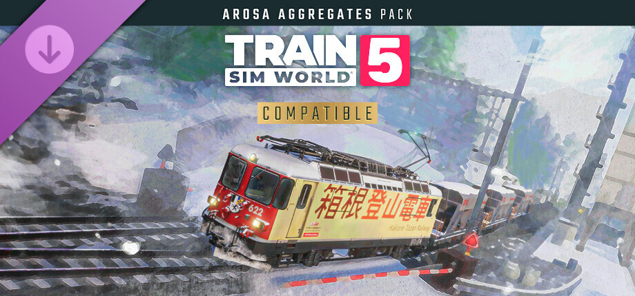 Train Sim World® 5: RhB Arosa Aggregates Pack cover art