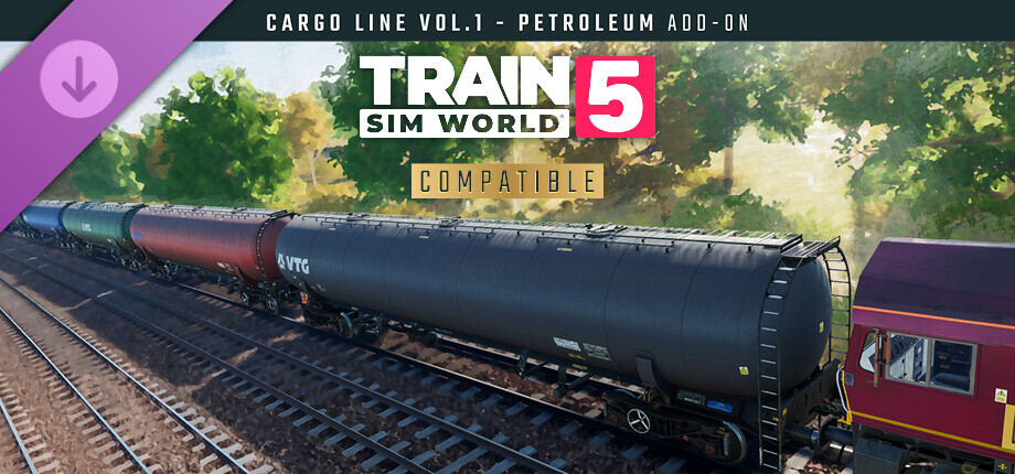 Train Sim World® 5: Cargo Line Vol. 1 - Petroleum cover art