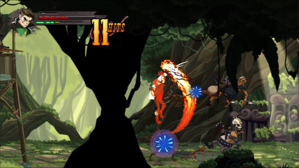 Screenshot z Dusty Revenge - Almost Human~