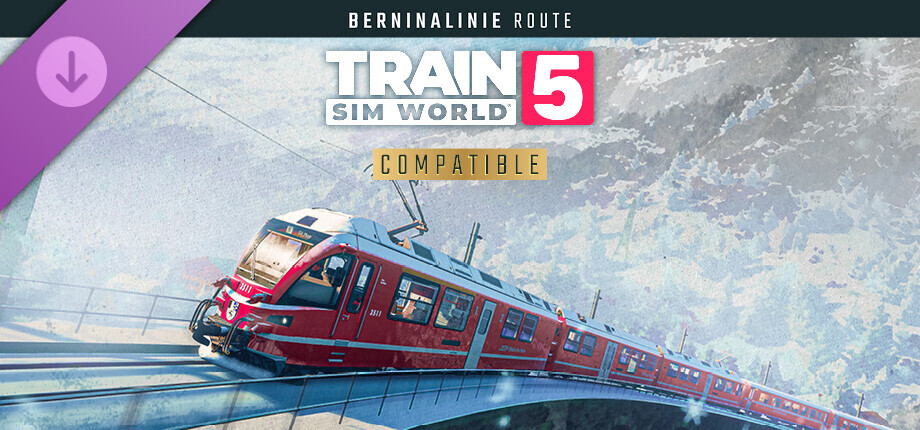 Train Sim World® 5: Berninalinie: Tirano - Ospizio Bernina Route Add-On cover art