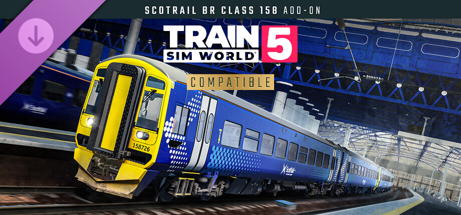 Train Sim World® 5: ScotRail BR Class 158 Sprinter DMU Add-On cover art