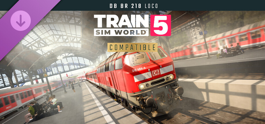 Train Sim World® 5: DB BR 218 Diesel Loco Add-On cover art