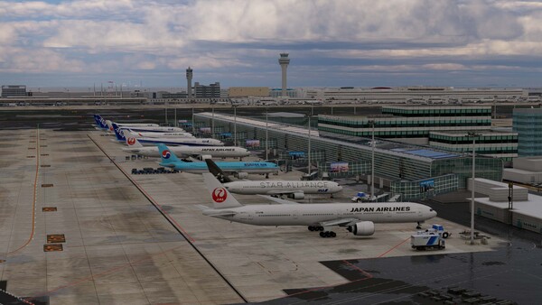 X-Plane 12 Add-on: DarkBlue Scenery - Tokyo Intl Airport