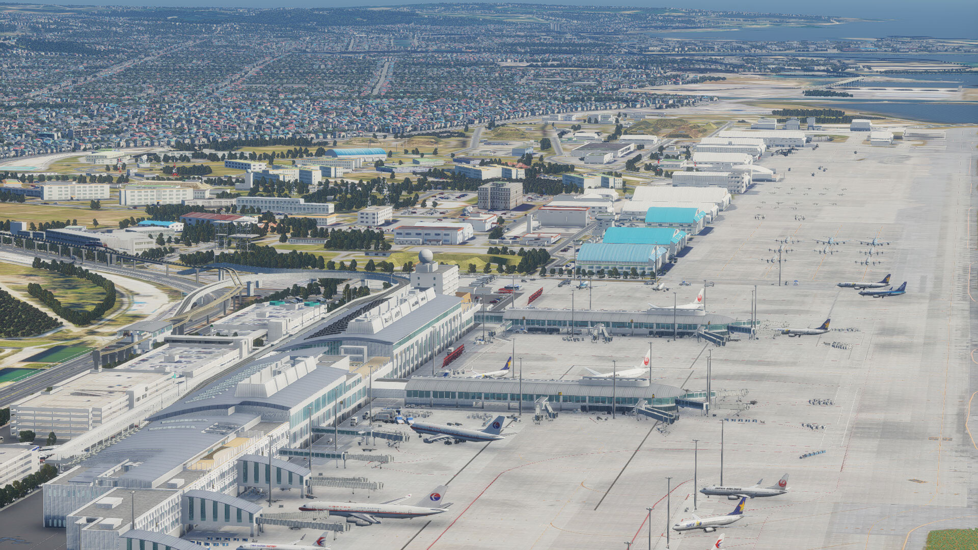 #6. X-Plane 12 Add-on: DarkBlue Scenery - Naha Airport (Steam) By: DarkBlue Scenery