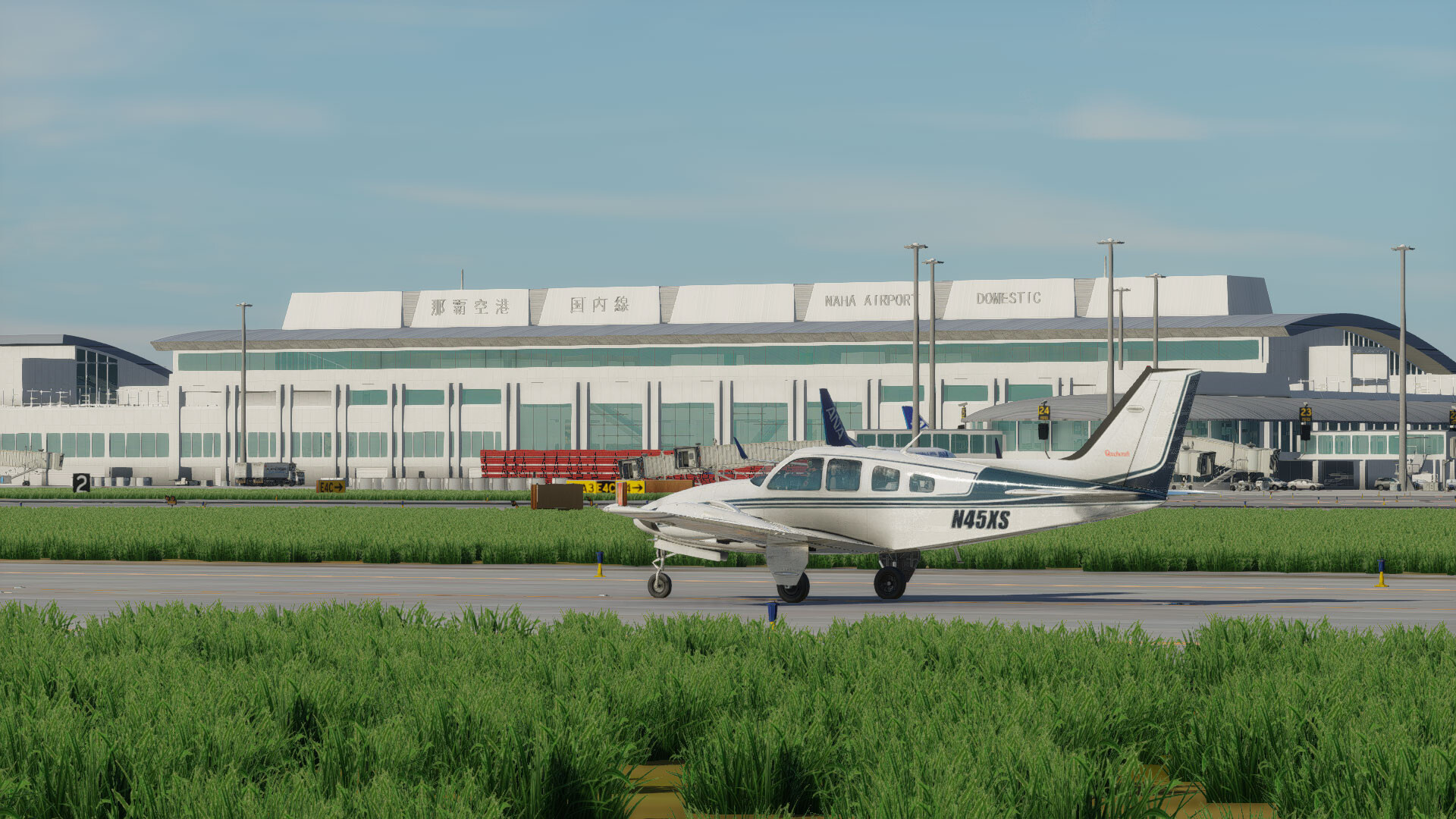 #2. X-Plane 12 Add-on: DarkBlue Scenery - Naha Airport (Steam) By: DarkBlue Scenery