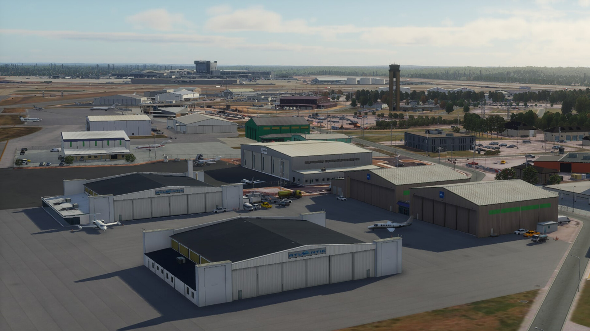 X-Plane 12 Add-on: Globall Art - Nashville International Airport Featured Screenshot #1