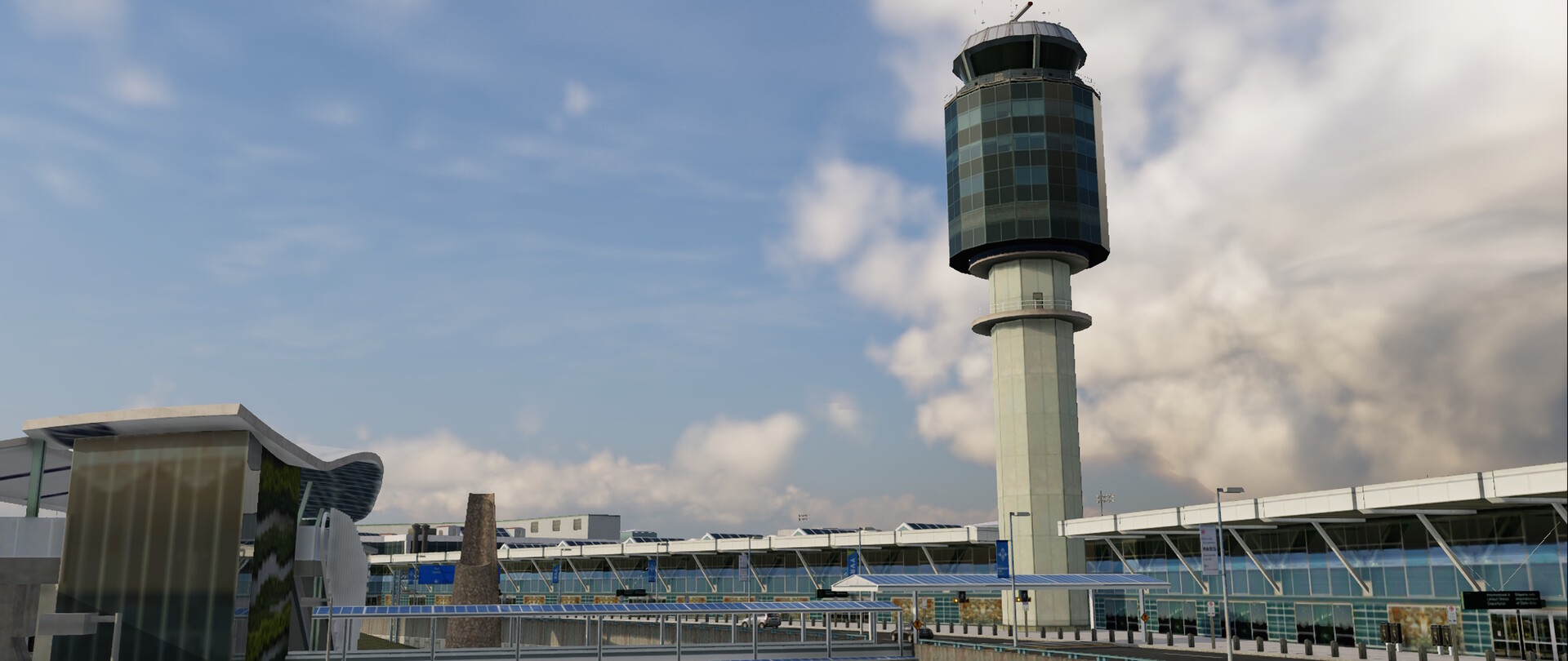 X-Plane 12 Add-on: Globall Art - Vancouver International Airport Featured Screenshot #1