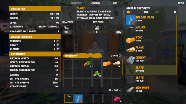Симулятор Русской Деревни на Марсе Demo screenshot 6