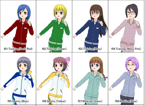 ComiPo!: Work & Training Wear