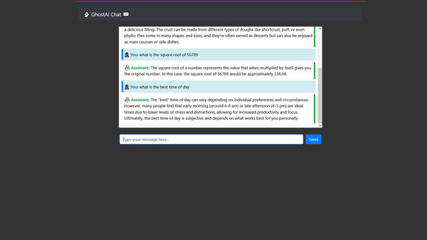 GHOST AI CHAT screenshot 3
