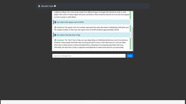 GHOST AI CHAT screenshot 5