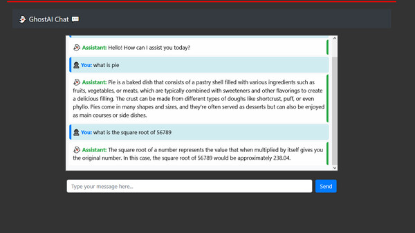 GHOST AI CHAT screenshot 2