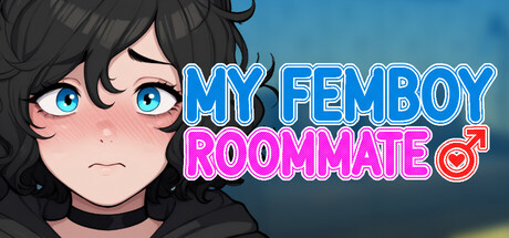 My Femboy Roommate Game Title Screen