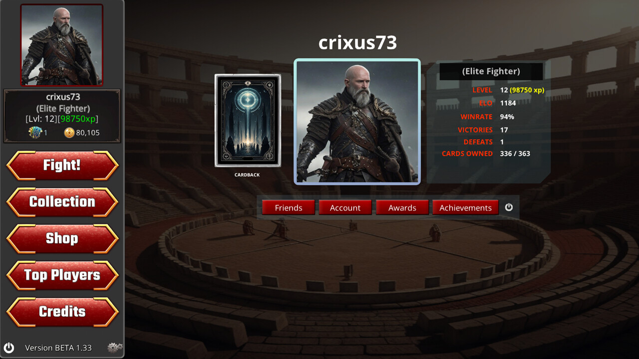 For the Glory of Gods TCG screenshot #5