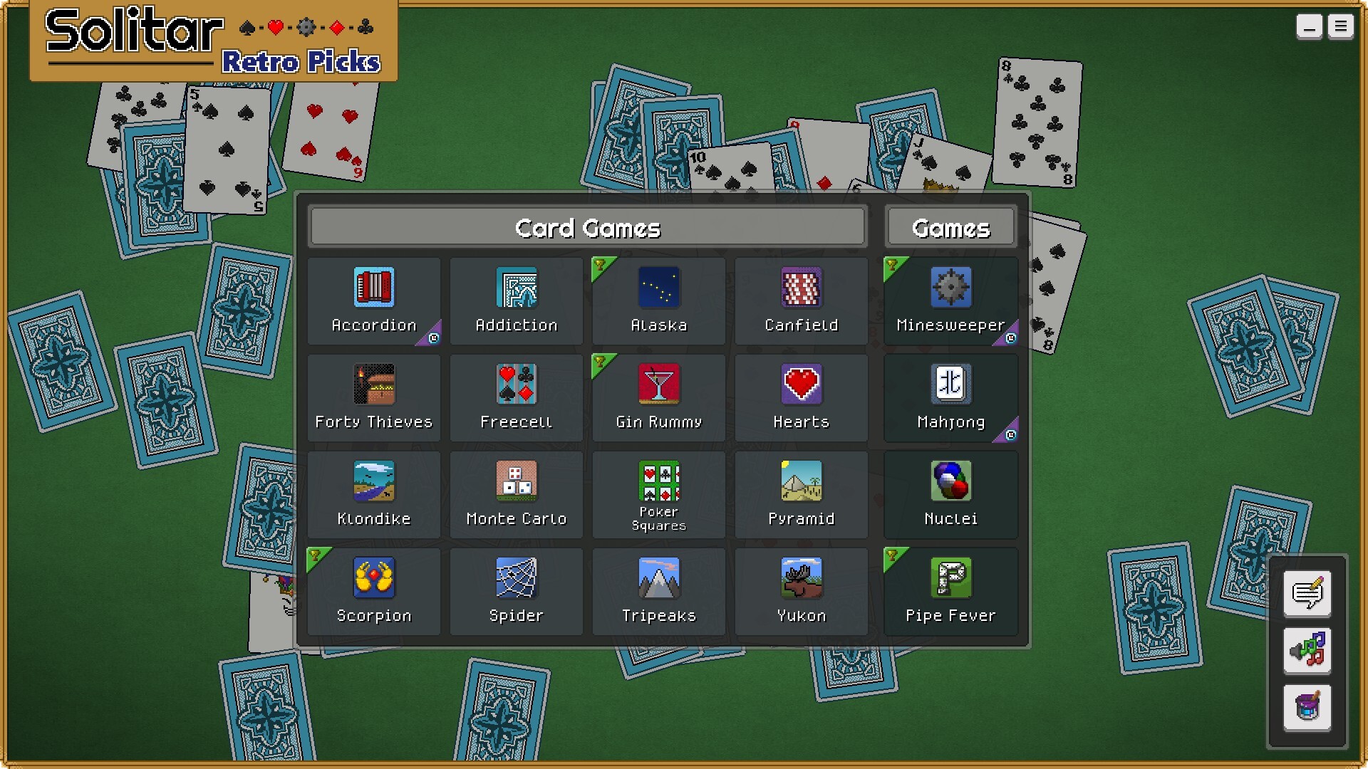 Solitar: Retro Picks screenshot 1