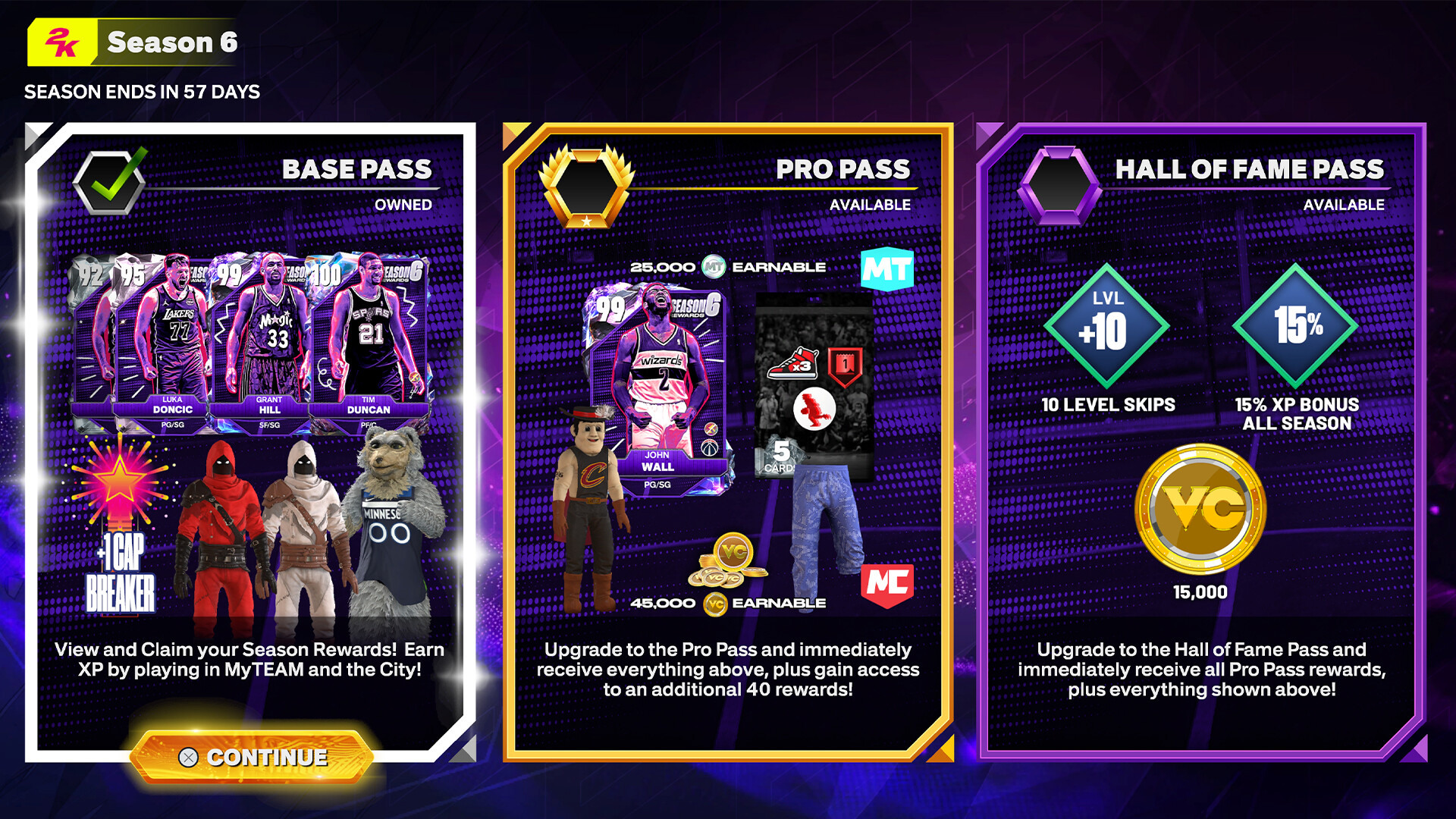 NBA 2K25 Pro Pass: Season 6 Featured Screenshot #1