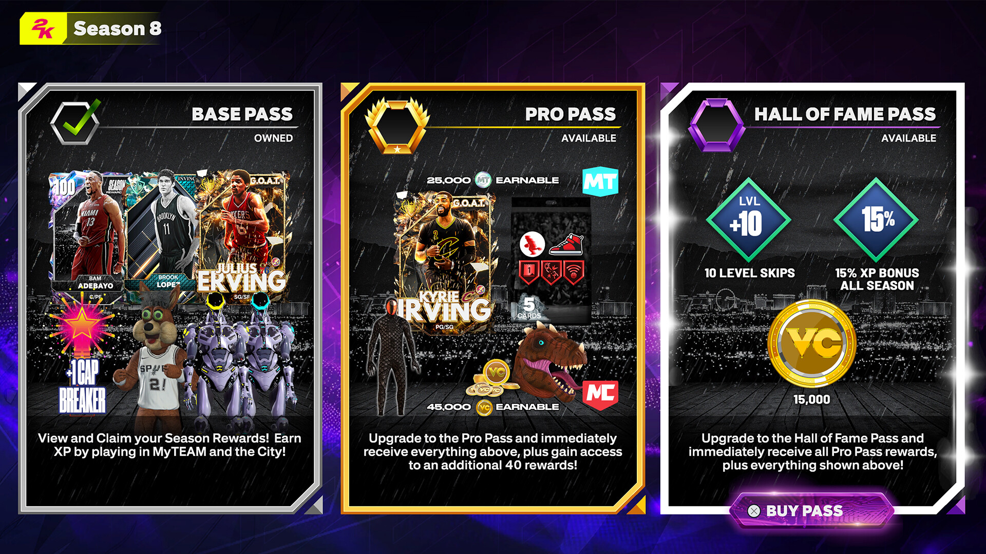 NBA 2K25 Pro Pass: Season 8 Featured Screenshot #1