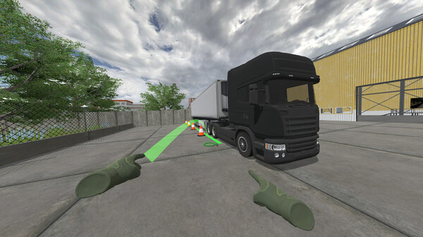 Truck Parking Simulator VR game for windows Pc 1