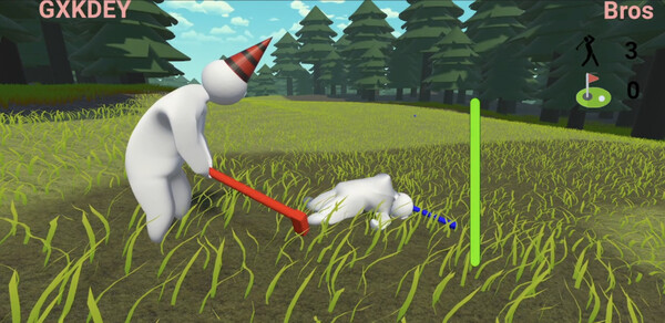 Golf Bash: Online game for Linux 1