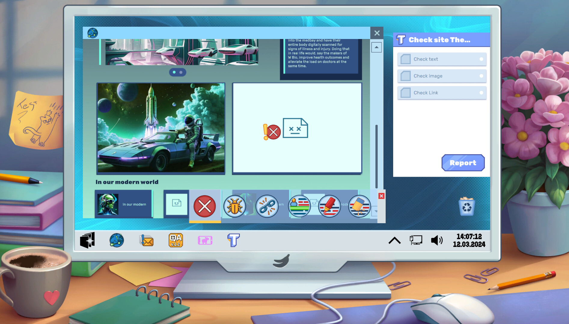 QA Simulator screenshot #3