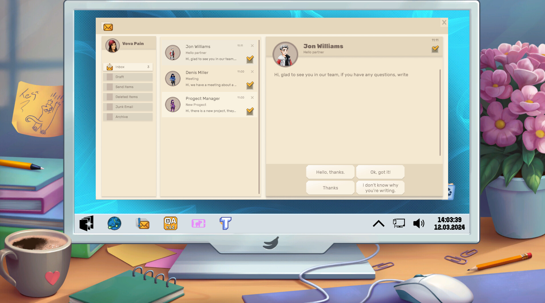 QA Simulator screenshot #2