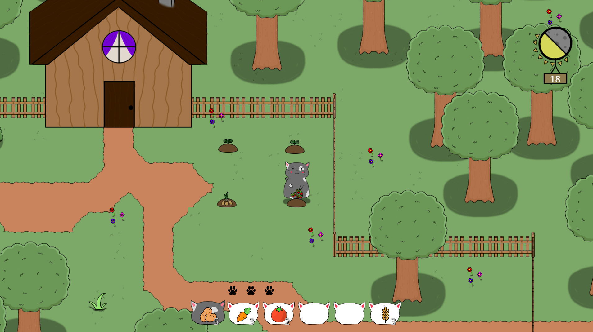 Puss in Woods screenshot #1