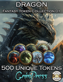 Fantasy Grounds - Fantasy Token Collection - Dragon 01