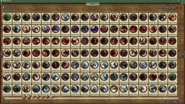 Fantasy Grounds - Fantasy Token Collection - Dragon 01