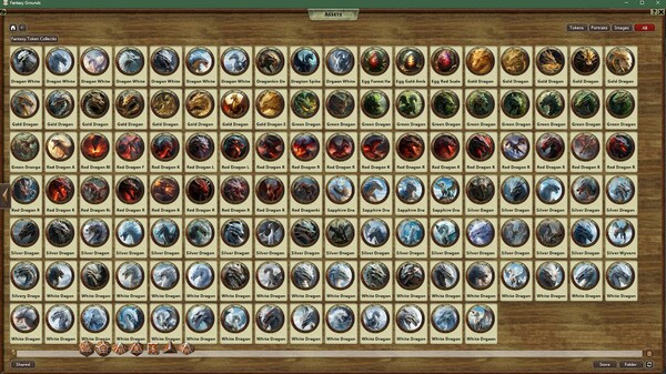 Fantasy Grounds - Fantasy Token Collection - Dragon 01