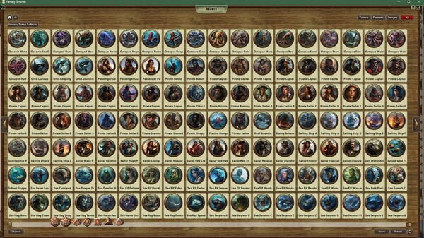Fantasy Grounds - Fantasy Token Collection - Nautical 01